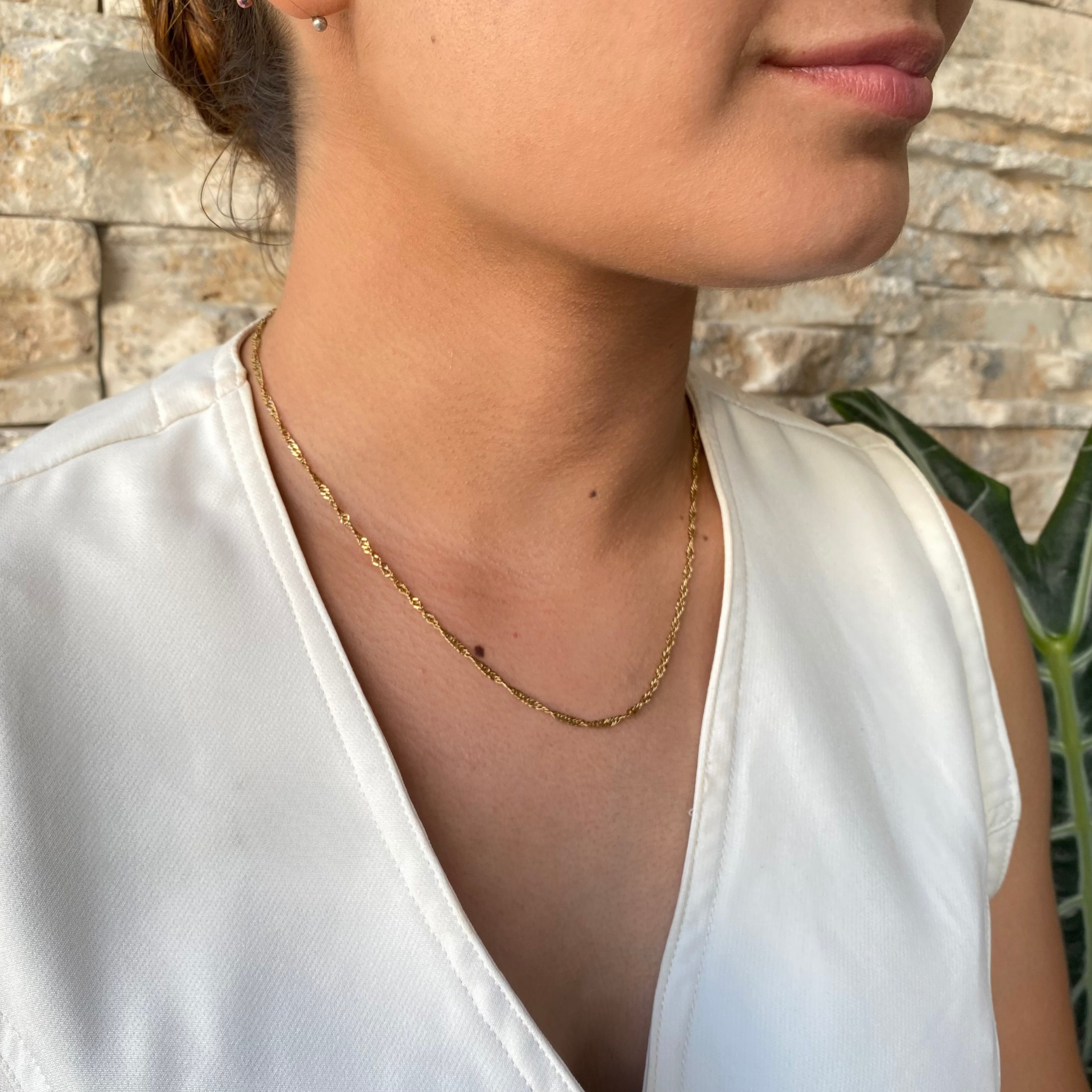 Cadena Singapur  Mujer