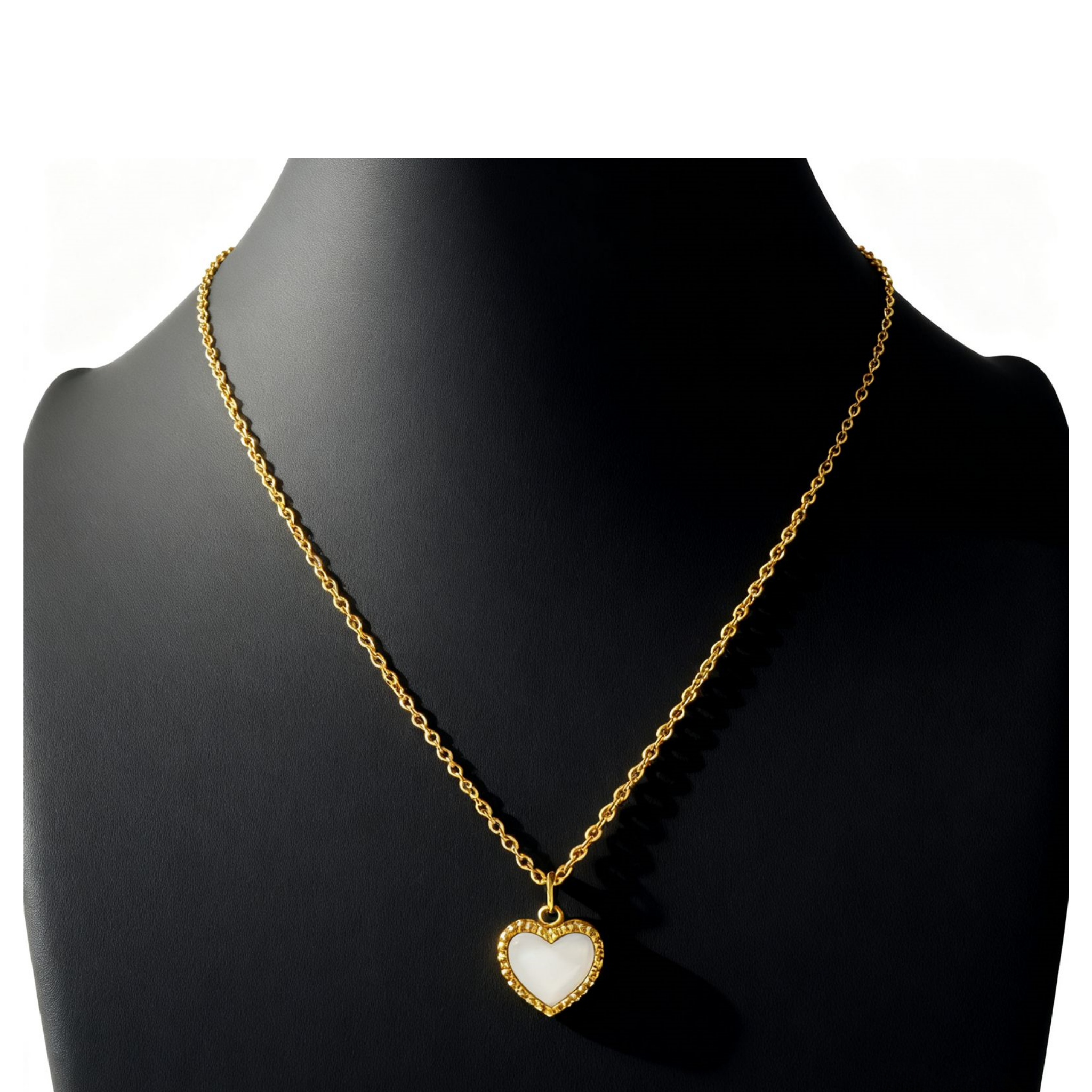 Cadena White Heart Mujer