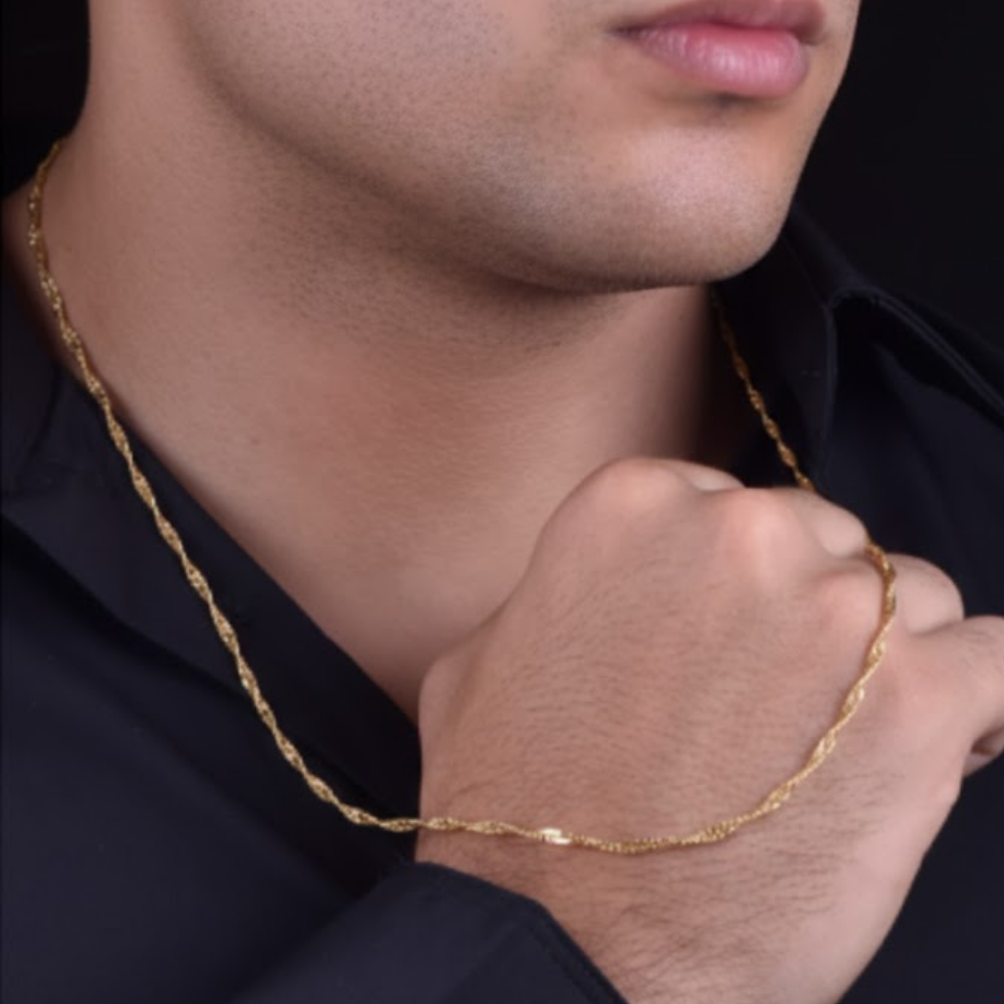 Cadena Singapur Caballero