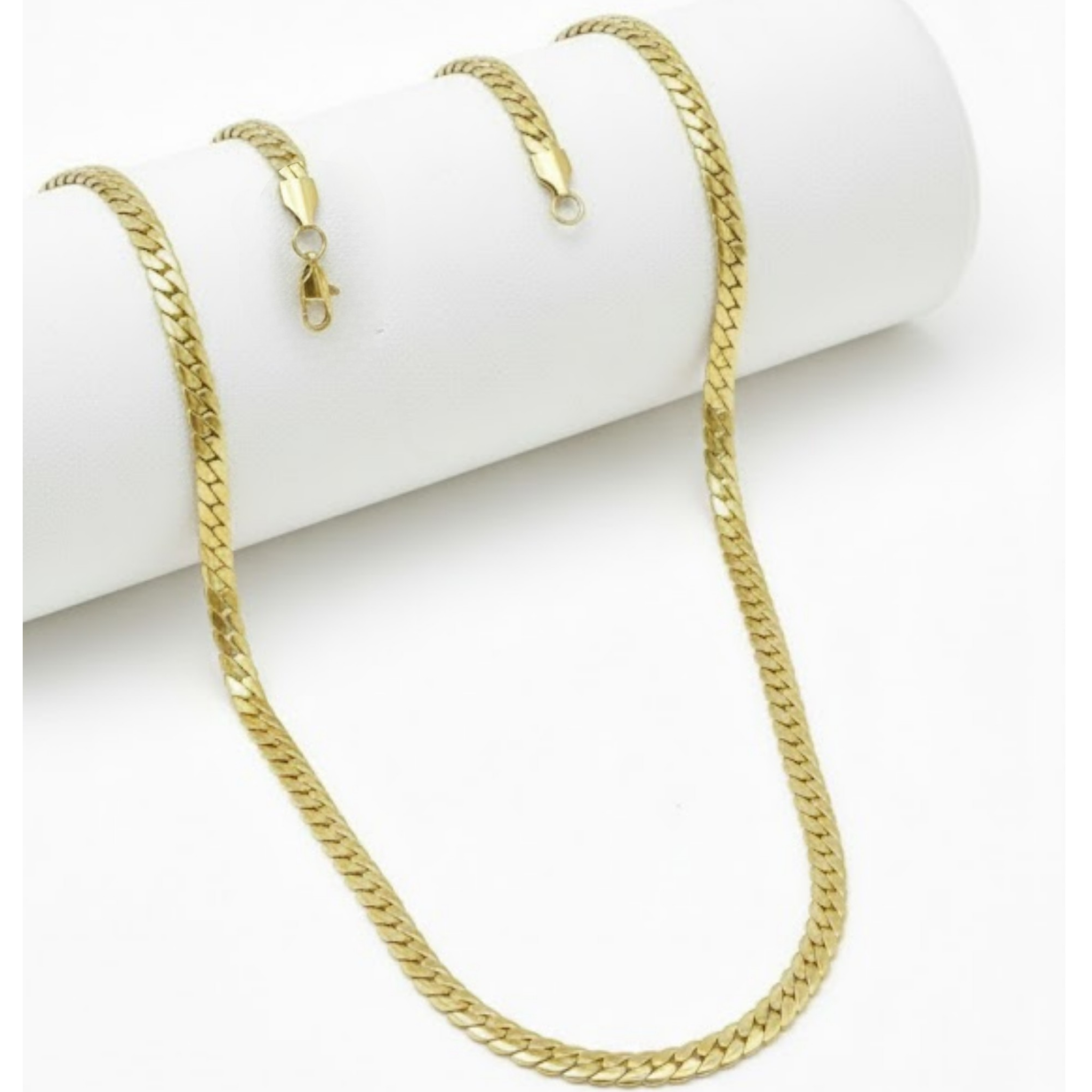 Cadena tejido Serpiente Caballero