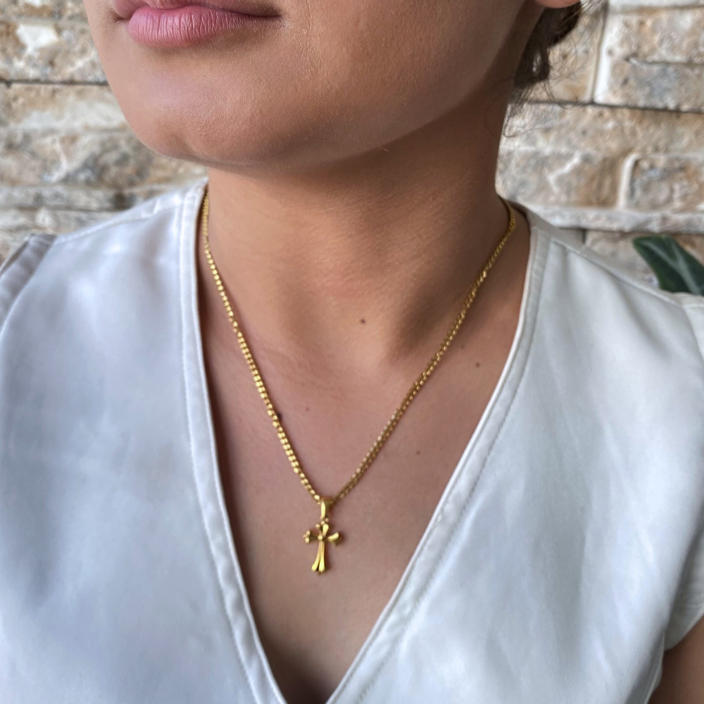 Combo Cubana Mujer  Cadena + Dije