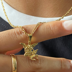 Conjunto San Miguel - Mujer . Niña - cadena - Dije - Aretes