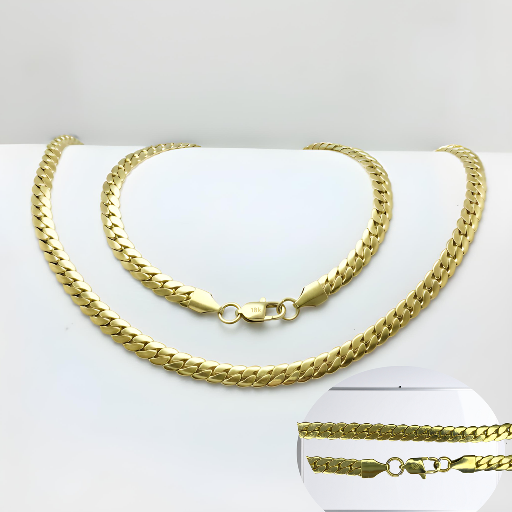 Cadena tejido Serpiente Caballero