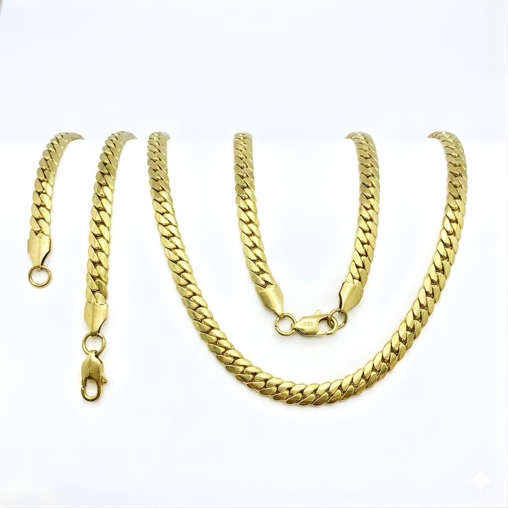 Cadena tejido Serpiente Caballero