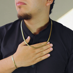 Conjunto Serpiente - Cadena + pulsera  Caballero