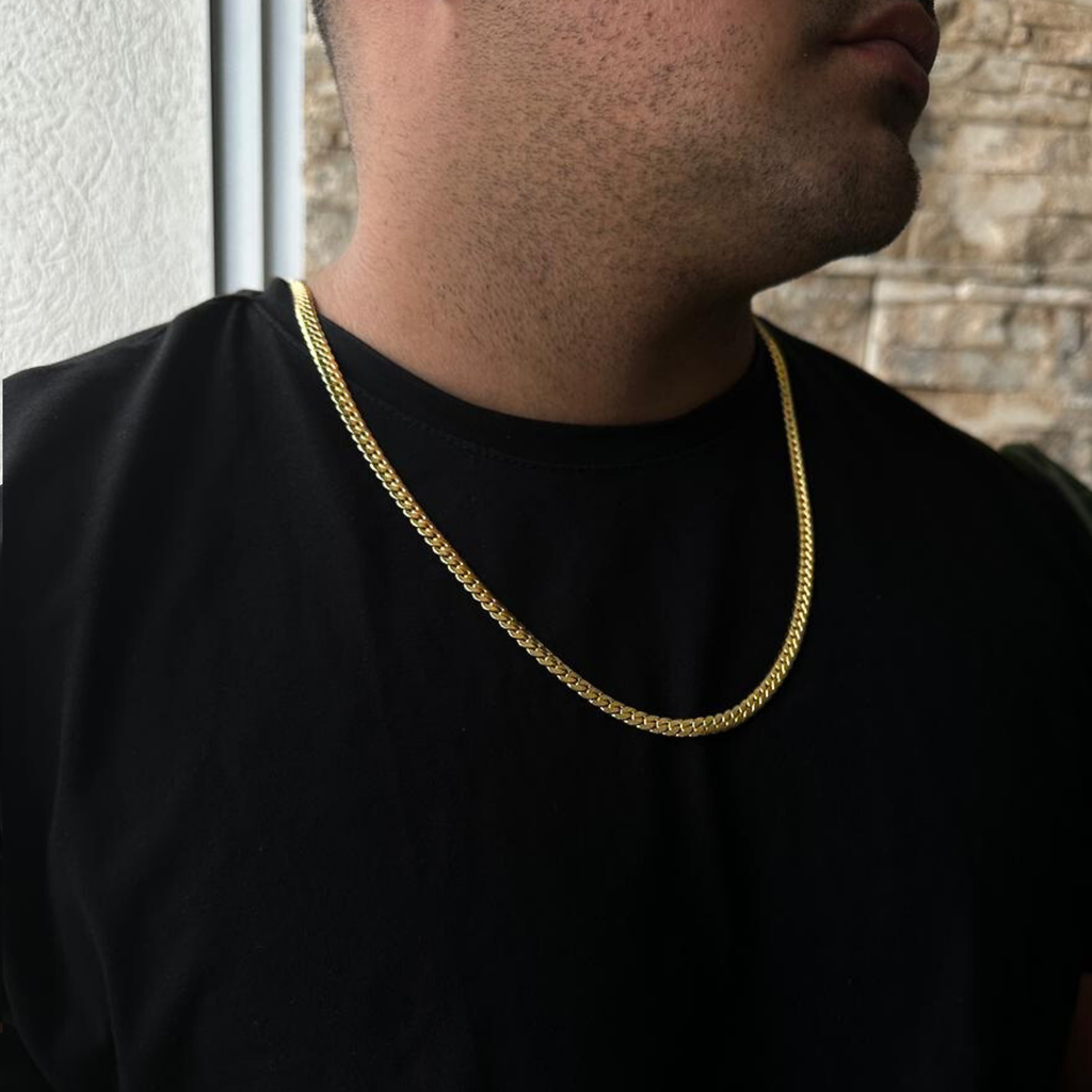 Cadena tejido Serpiente Caballero