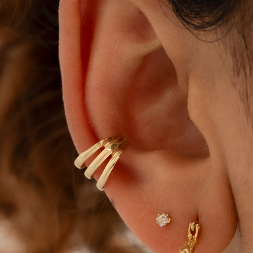 Arete Ear cuff Pretty Mujer