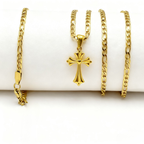 Conjunto Cadena & Pulsera Cartier + Dije Hombre