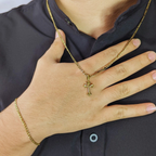 Conjunto Cartier Pareja - Cadena + Dije