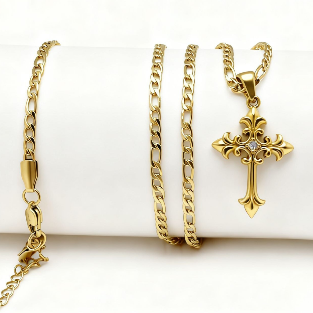 Combo Cadena & Pulsera Cartier con Dije Mujer