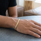 Pulsera Tejido Serpiente Caballero