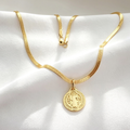 Conjunto Cadena Egipcia + mas dije San Benito Mujer
