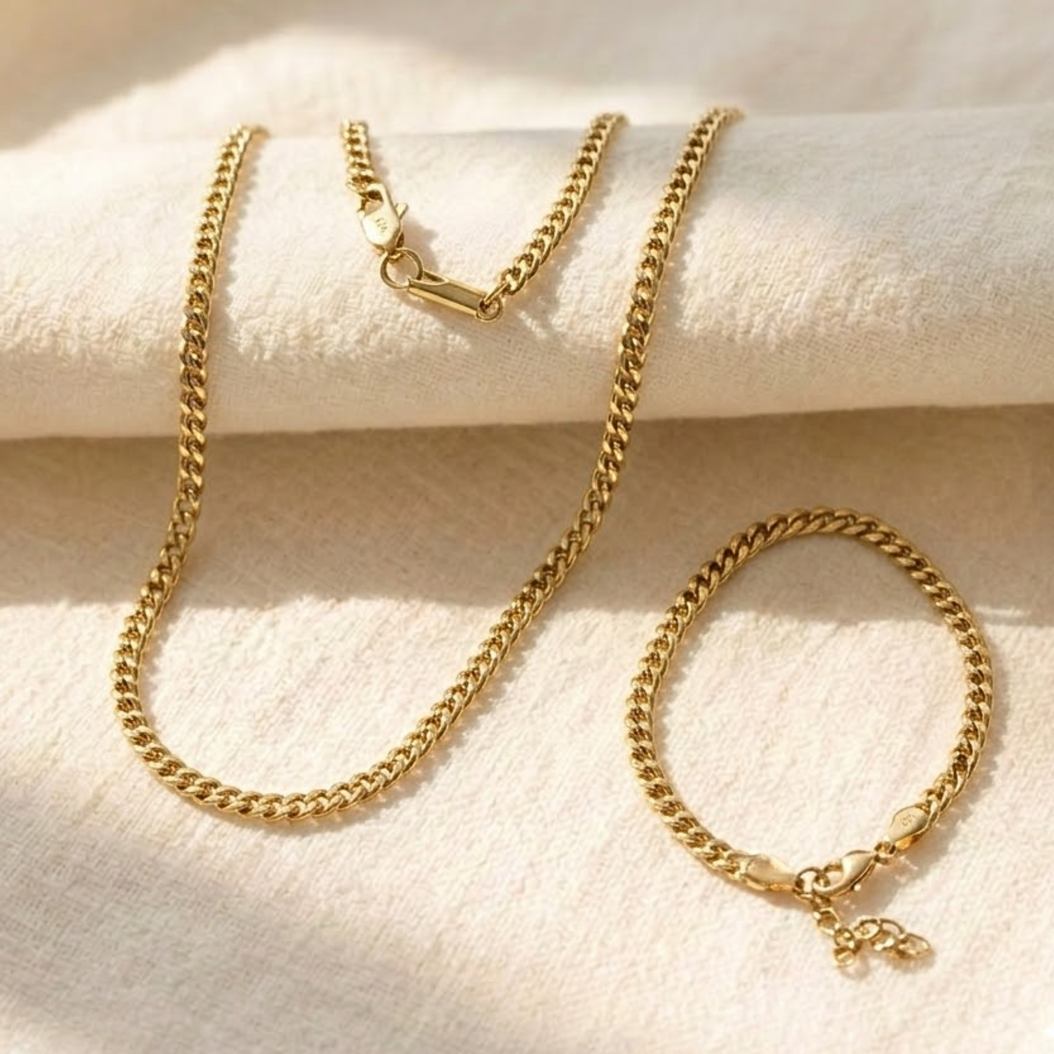 Conjunto Cubana mujer  - Cadena + Pulsera