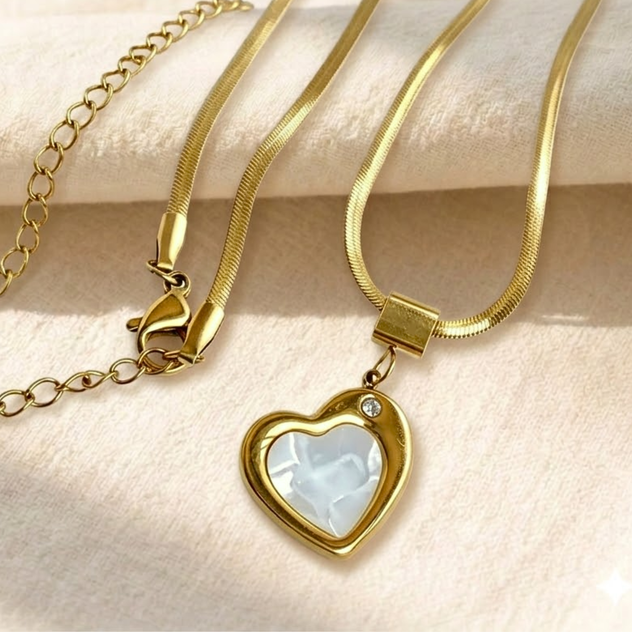 Cadena Corazón Mujer
