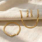 Conjunto Serpiente - Cadena + pulsera  Caballero
