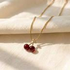Cadena Cherry Roja Mujer
