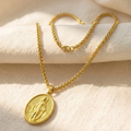 Conjunto Cadena Trigo + Medalla Virgen