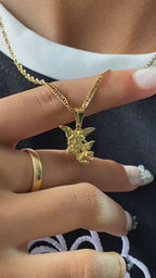 Conjunto San Miguel - Mujer . Niña - cadena - Dije - Aretes