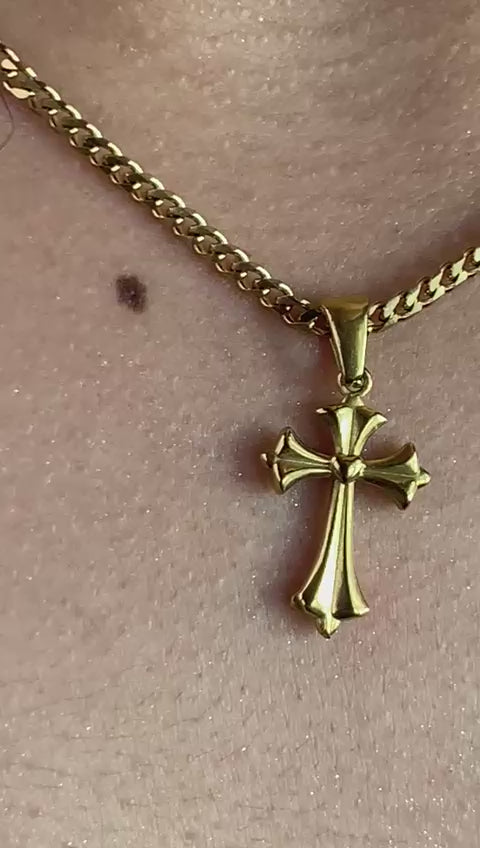 Combo Cubana Mujer  Cadena + Dije