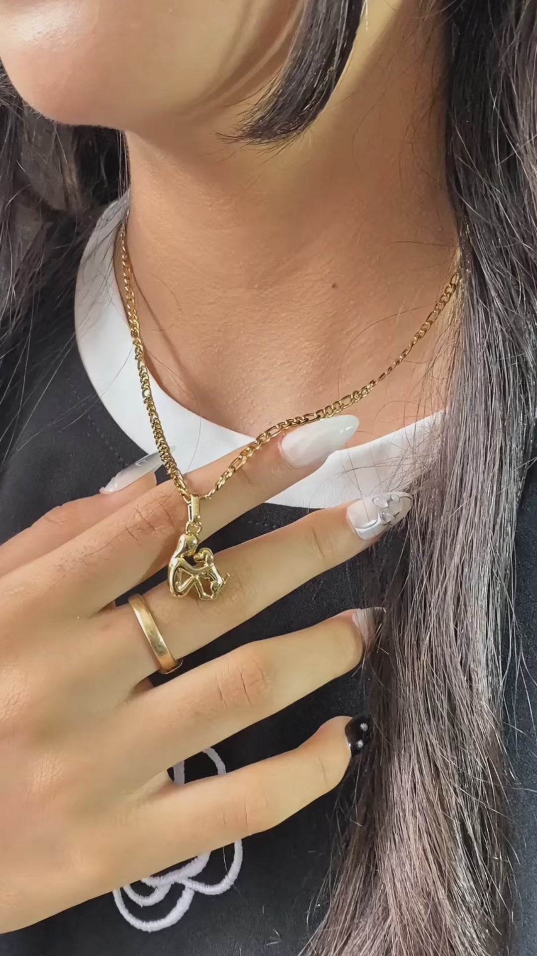 Conjunto Mujer.Niña - Cadena + dije dog