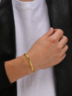 Pulsera Tejido Serpiente Caballero